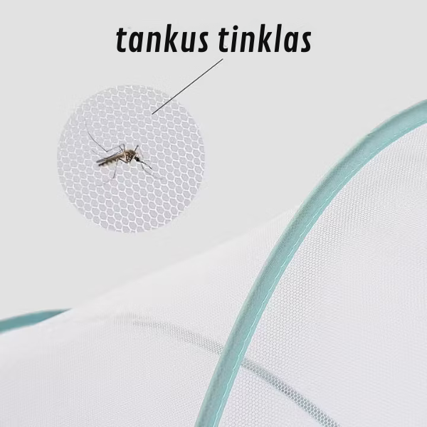 Sulankstoma apsauga nuo uodų kūdikiui