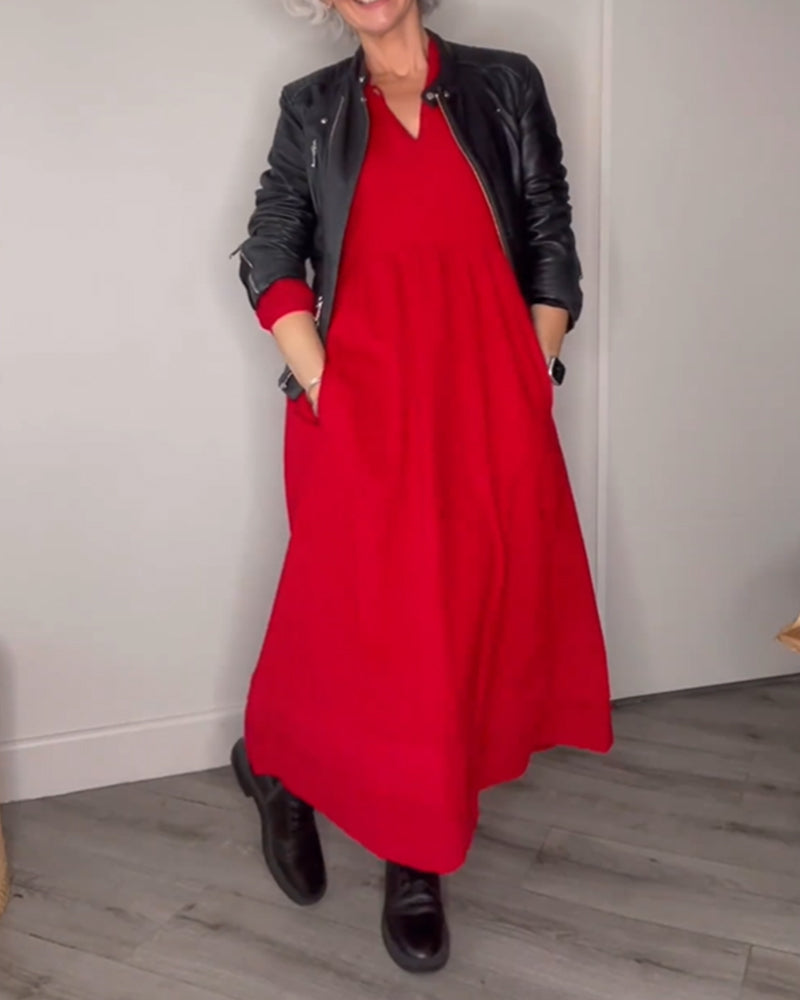 Elegantiška ilga suknelė