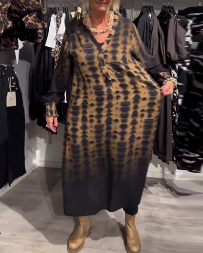 Patogi leopardo suknelė