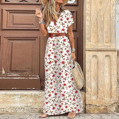 Boho stiliaus ilga suknelė