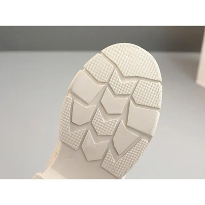 Moteriški žieminiai batai su kailiu ir storu padu