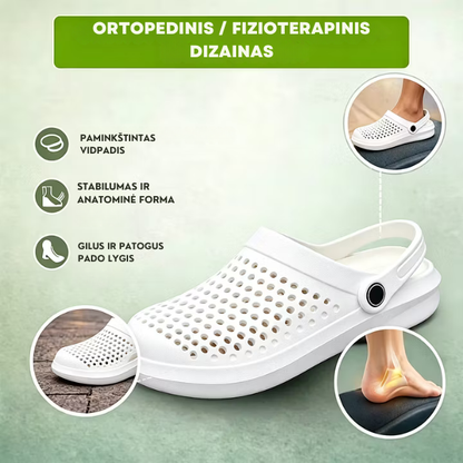 Itin patogios ortopedinės vasarinės šlepetės