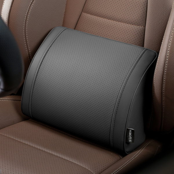 Ergonomiškas automobilio kaklo ir juosmens pagalvių komplektas