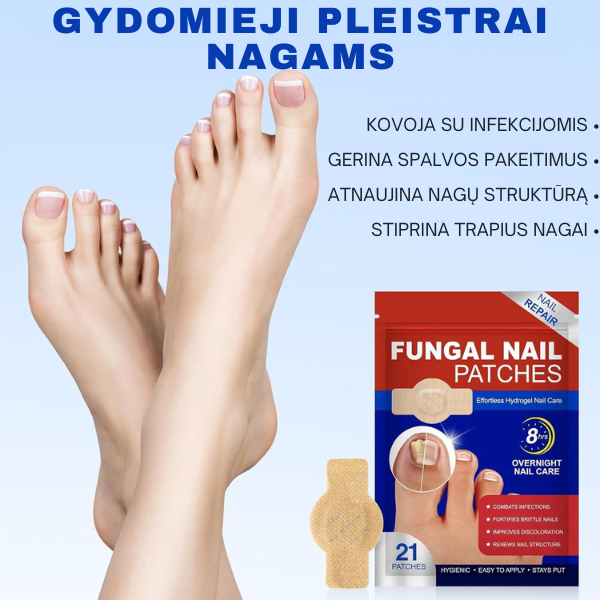 Gydomieji pleistrai nagams