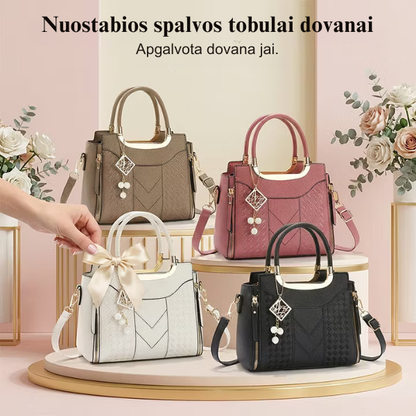 Elegantiška rankinė su išskirtinėmis detalėmis