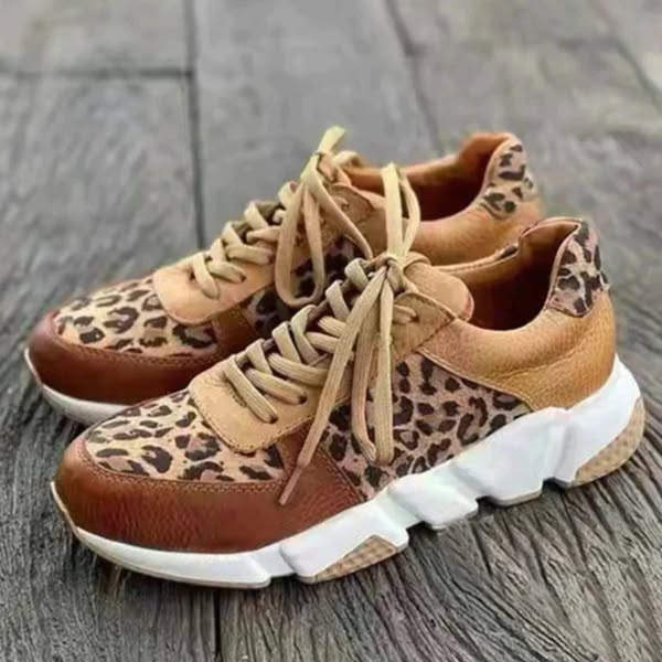 Stilingi bei patogūs leopardo rašto batai
