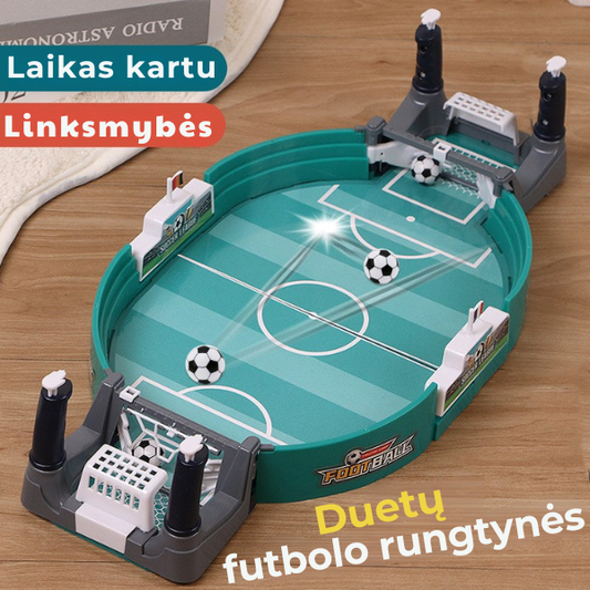 Interaktyvus nešiojamas stalo futbolas