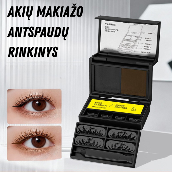 Akių makiažo antspaudų rinkinys
