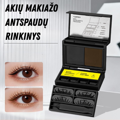 Akių makiažo antspaudų rinkinys