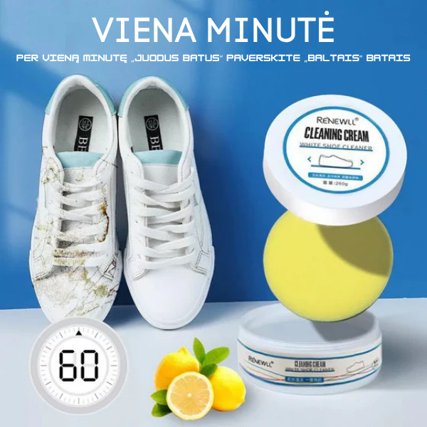 Batų valymo kremas