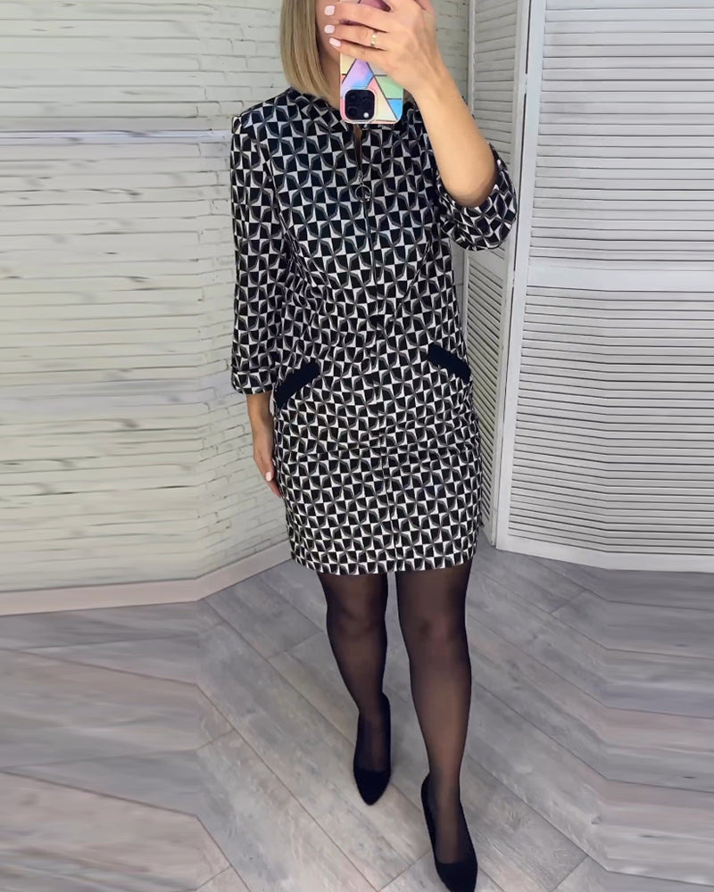 Elegantiška deimantinio rašto suknelė