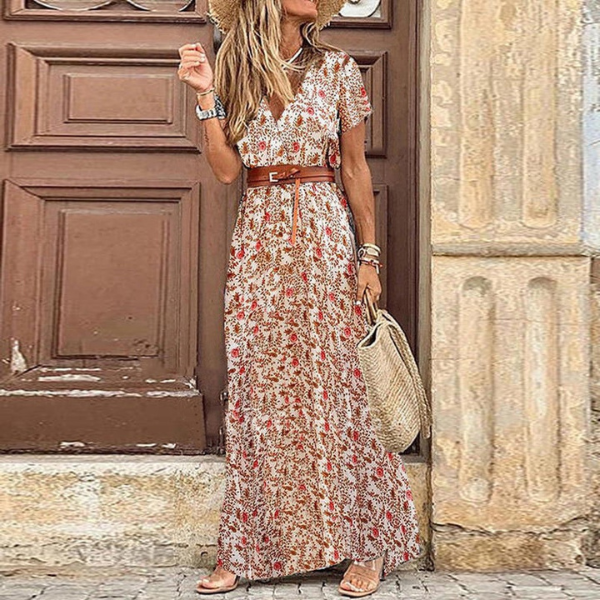 Boho stiliaus ilga suknelė