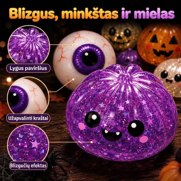 Mielas squishy koldūnas - vaiduoklis