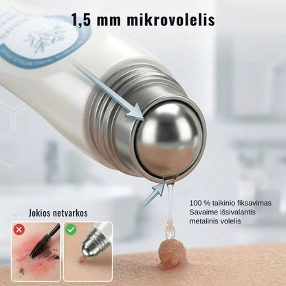 Serumas apgamams ir karpoms šalinti