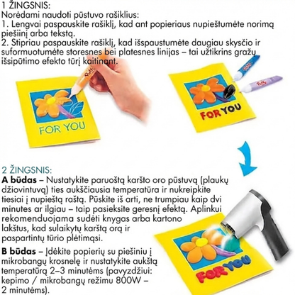 3D piešimo rašikliai