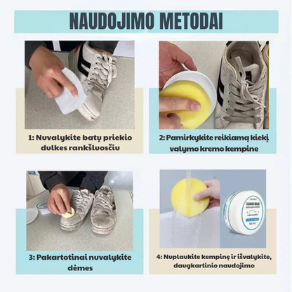 Batų valymo kremas