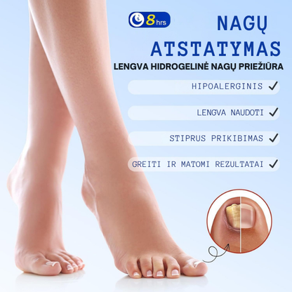 Gydomieji pleistrai nagams