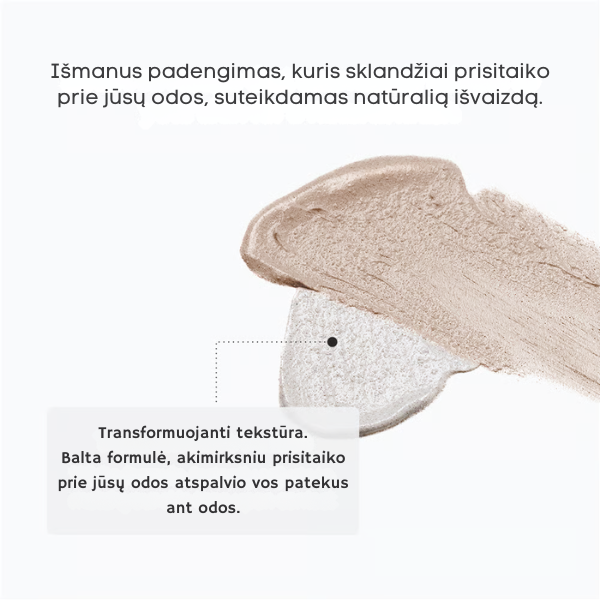 Spalvą keičiantis pieštuko formos veido kremas