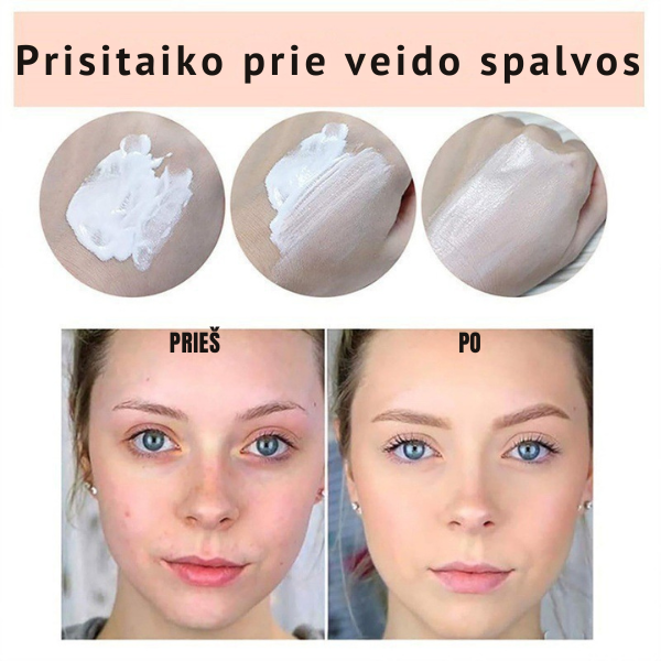 Universalus maskuojantis ir drėkinantis kremas su SPF15
