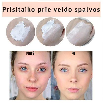 Universalus maskuojantis ir drėkinantis kremas su SPF15