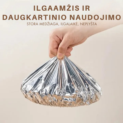 Aliumininiai termoizoliaciniai maisto uždangalai