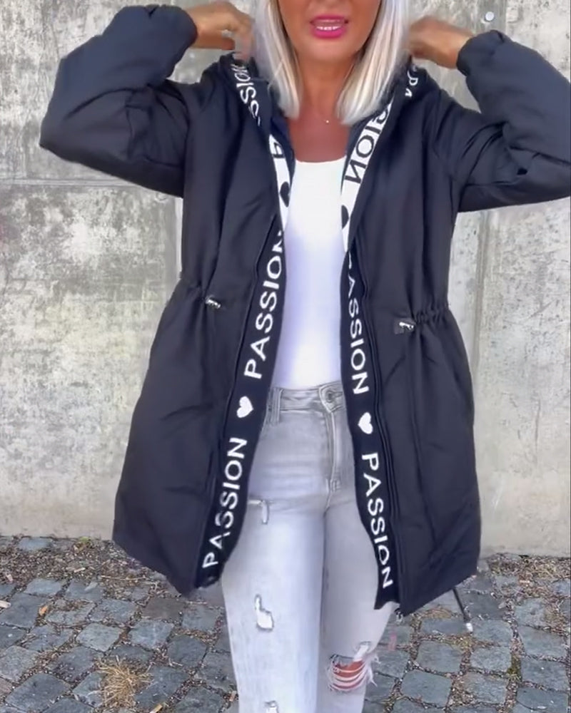 Patogi šilta striukė