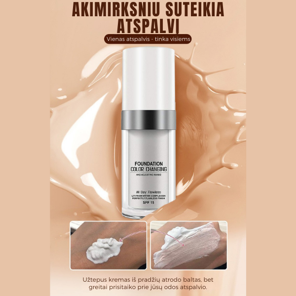 Universalus maskuojantis ir drėkinantis kremas su SPF15