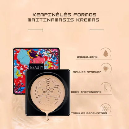 Oro lengvumo SPF 20 CC kremas su kempinėle