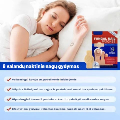 Gydomieji pleistrai nagams