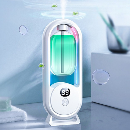 Automatinis kvapų difuzorius su laikmačiu ir LED apšvietimu