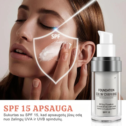 Universalus maskuojantis ir drėkinantis kremas su SPF15