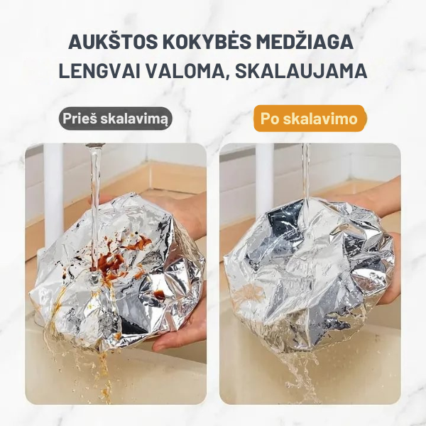 Aliumininiai termoizoliaciniai maisto uždangalai