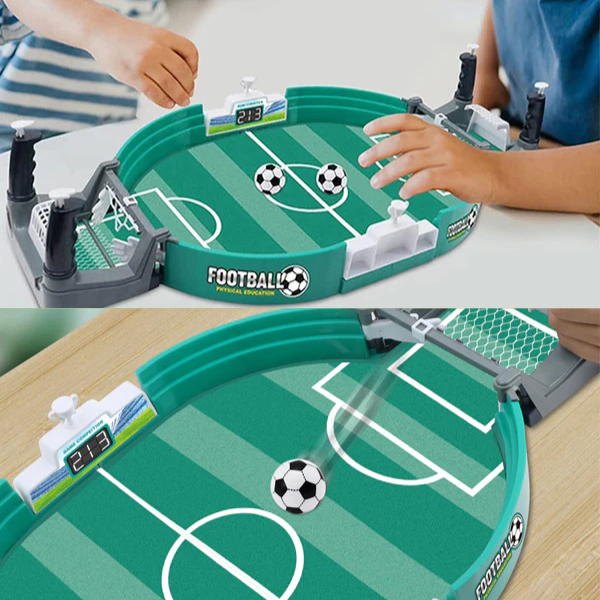 Interaktyvus nešiojamas stalo futbolas