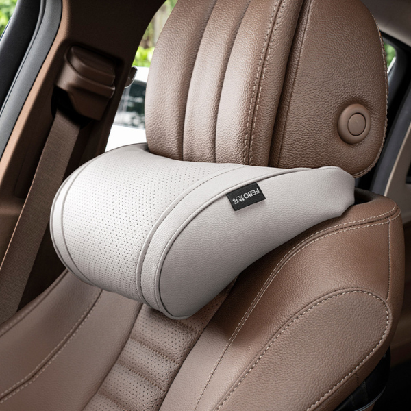 Ergonomiškas automobilio kaklo ir juosmens pagalvių komplektas