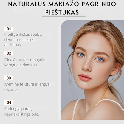 Spalvą keičiantis pieštuko formos veido kremas