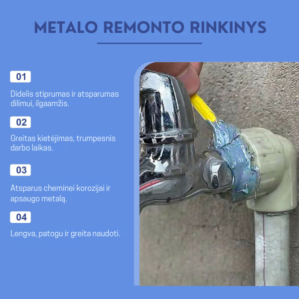 Klijų suvirinimo rinkinys (2 buteliukai)
