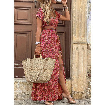 Boho stiliaus ilga suknelė