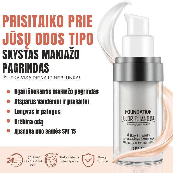 Universalus maskuojantis ir drėkinantis kremas su SPF15