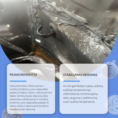 Klijų suvirinimo rinkinys (2 buteliukai)