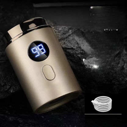 Mini elektrinis skustuvas su LED ekranu