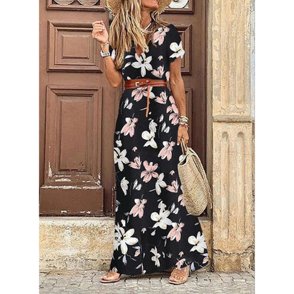 Boho stiliaus ilga suknelė
