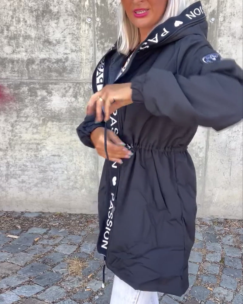 Patogi šilta striukė