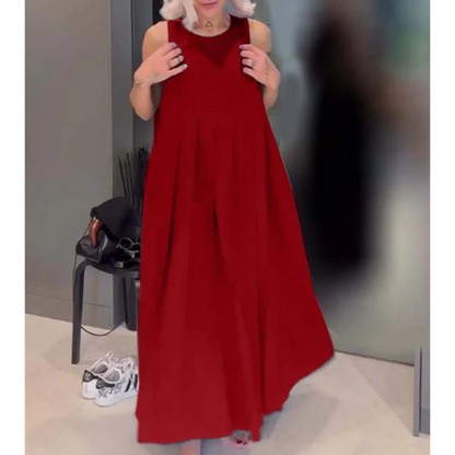Elegantiška suknelė atvirais pečiais su klostėmis