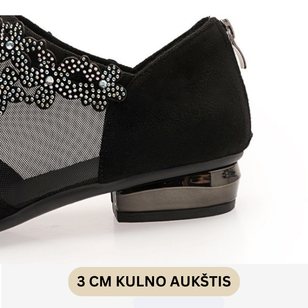 Moteriški puošnūs bateliai