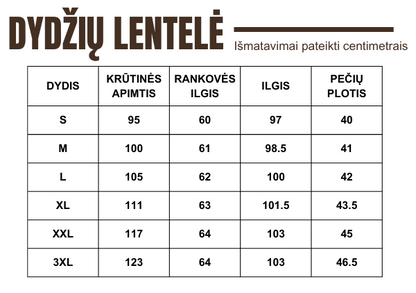 Tiesaus kirpimo suknelė su unikaliais raštais